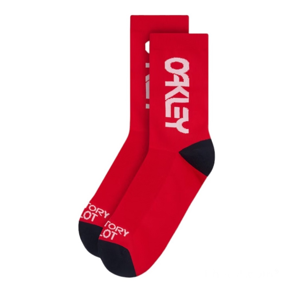 Oakley Men’s Red Factory Pilot Socks